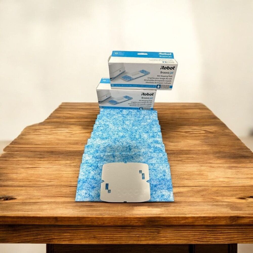 IROBOT 10-PACK! Braava Jet Wet‎ Mopping Pads Cleaning Pads OEM 4657840 (New)
